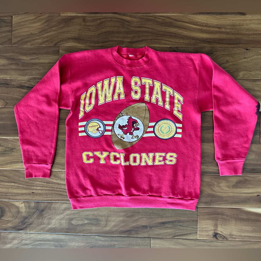 Vintage Iowa State Cyclones Crewneck Sweatshirt size Medium